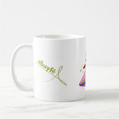 Caneca Yewá - Abayfé - Coleção Rupestre コーヒーマグカップ (左)