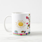 Caneca Zazzle - Páscoa コーヒーマグカップ (左)