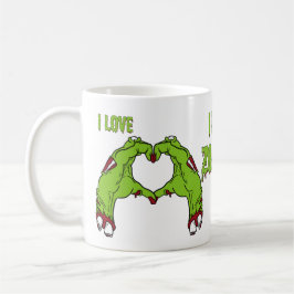 caneca Zombie Love コーヒーマグカップ
