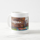 Canecas lembrança de Alagoas コーヒーマグカップ (正面左)