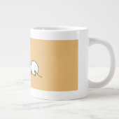 Canecas Specialty art  minimalist sea summer ジャンボコーヒーマグカップ (右)