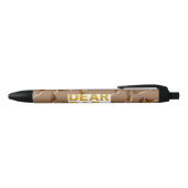 caneta personalizável 黒ボールペン (トップ)