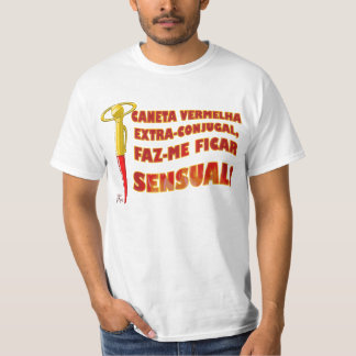 Caneta Vermelha Extra-Conjugal Tシャツ