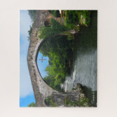 Cangas de Onis, Spain Jigsawパズル ジグソーパズル (縦)