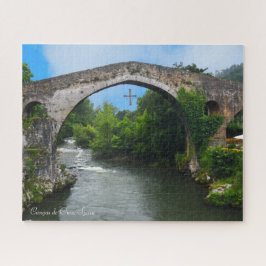 Cangas de Onis, Spain Jigsawパズル ジグソーパズル