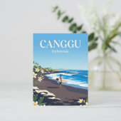 Canggu Indonesia ポストカード (スタンド正面)
