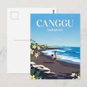 Canggu Indonesia ポストカード (正面/裏面)