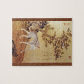 Cangshuiqiuの苍水虬の~のグレイハウンドの~Giuseppe Castiglione~ ジグソーパズル (横)