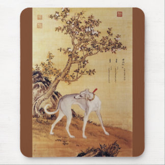 Cangshuiqiuの苍水虬の~のグレイハウンドの~Giuseppe Castiglione~ マウスパッド