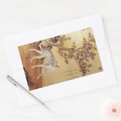 Cangshuiqiu 苍水虬 ~グレイハウンド~ジュゼッペ・カスティリオーネ~ 長方形シール (封筒)