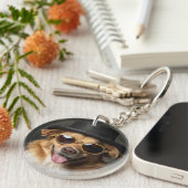 Caniche キーホルダー (正面右)