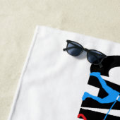 Canicross米国のビーチタオル ビーチタオル (インサイチュ)