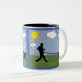 Canicross – パス外 ツートーンマグカップ (正面右)