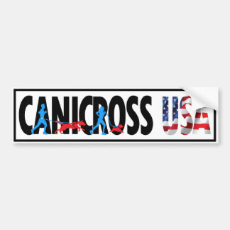 Canicross USAバンパーステッカー バンパーステッカー