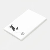 Caniculaのコーギーのメモ帳 ポストイット (アングル)