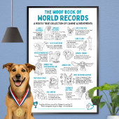 Canine World Records - Funny Dog Poster ポスター