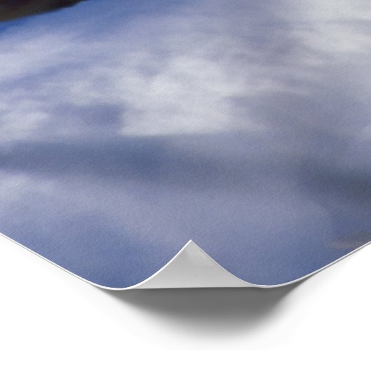 Canis_lupus_wolf野生の狼 ポスター (角)