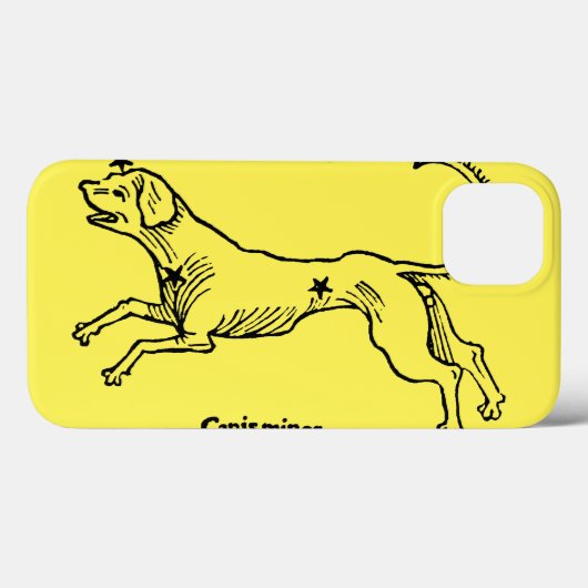 Canis Minor, 1482 Case-Mate iPhoneケース (裏面 (横))