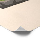 Canna Scotland Travel Poster ポスター (角)