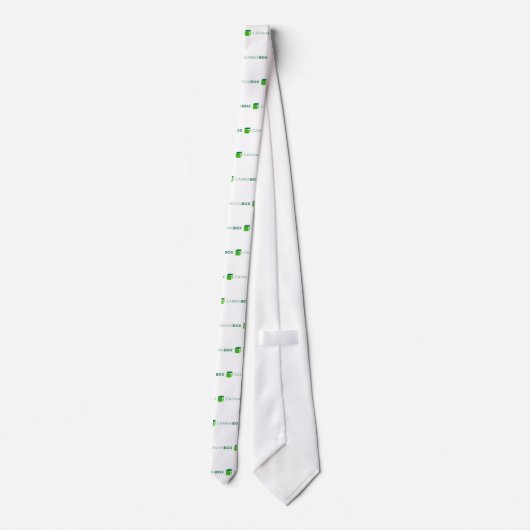 Cannaboxのスワッグ ネクタイ (裏面)