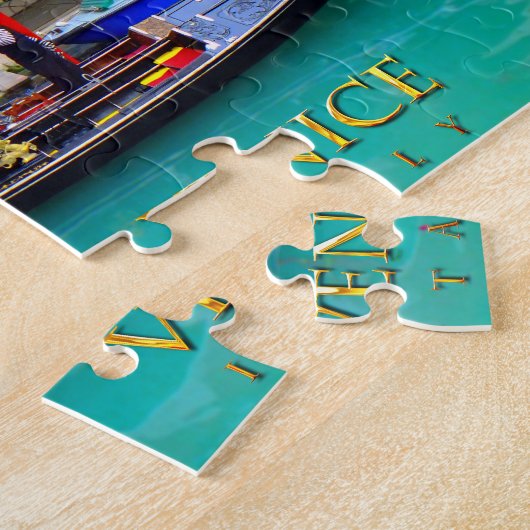 CannaregioのGondolier ジグソーパズル (側面)