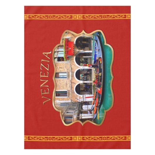 CannaregioのGondolier テーブルクロス (正面)