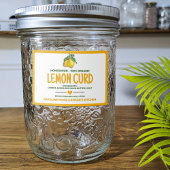 Canned Lemon Food Label フードラベル