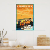 Cannery Row California Poster Monterey Bay Travel ポスター (キッチン)