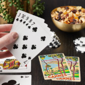 Cannes France Travel Playing Cards トランプ (インサイチュ)