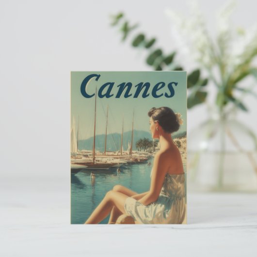 Cannes vintage ポストカード (スタンド正面)