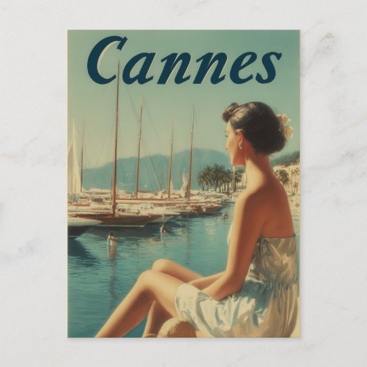 Cannes vintage ポストカード (正面)