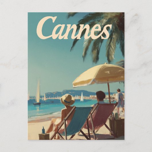 Cannes vintage ポストカード (正面)