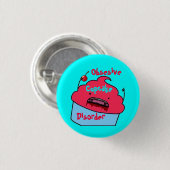 Cannibal Cupcake button 缶バッジ (正面&裏面)