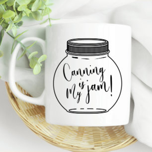Canning is My Jam Jar Canning Season コーヒーマグカップ