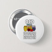 Canning Season Gift Jar Pickling Gardener _1  缶バッジ (正面&裏面)