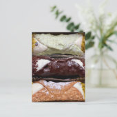 Cannolis Still Life Fine Art Photograph ポストカード (スタンド正面)