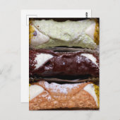 Cannolis Still Life Fine Art Photograph ポストカード (正面/裏面)