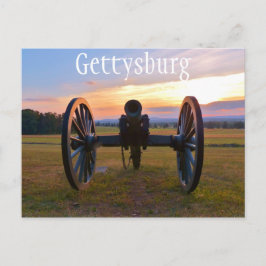 Cannon at Sunset, Gettysburg NMP ポストカード