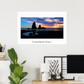Cannon Beach ポスター (ホームオフィス)
