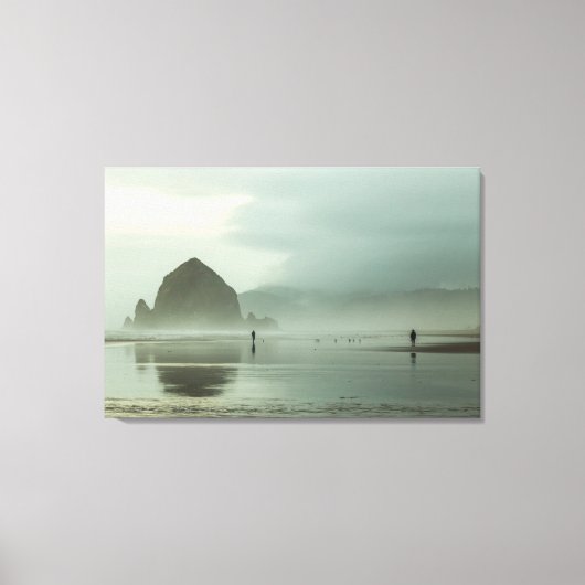 Cannon Beach, Oregon キャンバスプリント (正面)