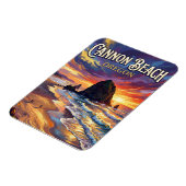 Cannon Beach Oregon マグネット (左側)