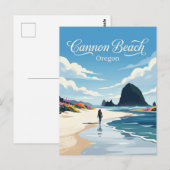 Cannon Beach USA ポストカード (正面/裏面)