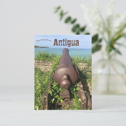 Cannon in Antigua ポストカード (スタンド正面)