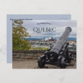 Cannon in Quebec Canada ポストカード (正面/裏面)