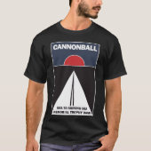 cannonball run in movie gift tシャツ (正面)