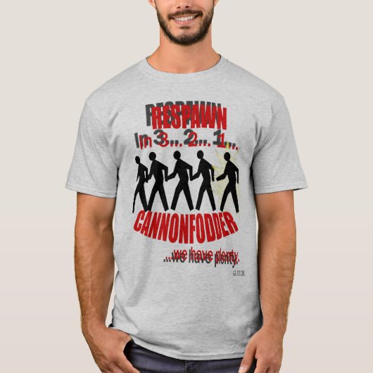 Cannonfodder Tシャツ (正面)