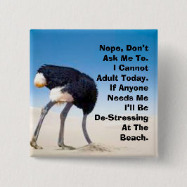 Cannot Adult Todayボタン 缶バッジ