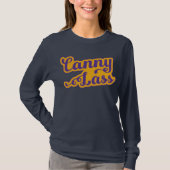 Canny Lass, Geordie Slang T-Shirt, Newcastle Tシャツ (正面)