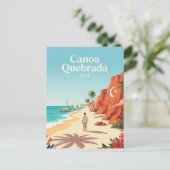 Canoa Quebrada Brazil ポストカード (スタンド正面)