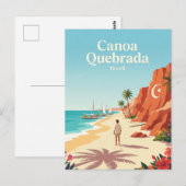 Canoa Quebrada Brazil ポストカード (正面/裏面)